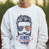 Custom Name Mom Dad USA 250th Anniversary Matching Patriotic Parents Shirt CH07 910656