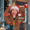 Santa Claus Ceramic Ornament Holiday Decoration Personalized Gift For Family HO82 894648