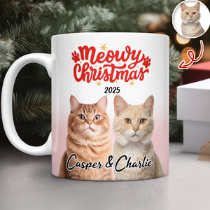 Custom Photo Meoway Christmas Mug TH10 896097