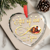 Custom Photo All Of Me Loves All Off You Couple Heart Shape Glass Ornament HA75 892836