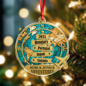 Destination Of All Year - Personalized Acrylic Ornament CH07 899318