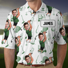Custom Funny Golfer Photo Polo Shirt - Golf Lovers Gift CH07 895762