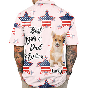 Custom Photo Greatest Dog Dad - Personalized Hawaiian Shirt CH07 895742