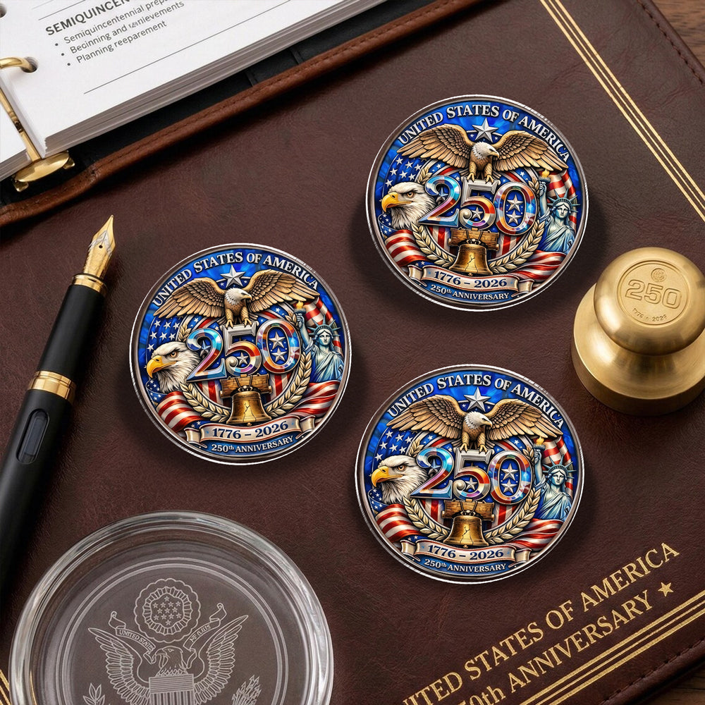 250th Anniversary United State Of America Acrylic Pin TH10 169323
