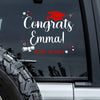 Personalized Congrats Class of 2026 Graduation Car Window Decal Sticker HA75 898820