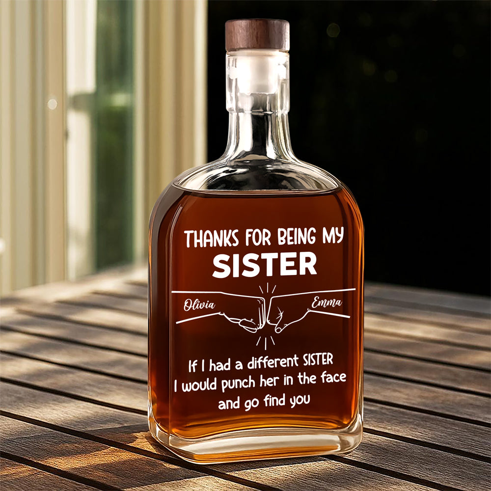 Being My Brother - Personalized Whiskey Bottle LM32 893793