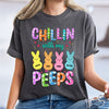 Custom Name Chillin With My Peeps Comfort Shirt Gift For Family TH10 898481
