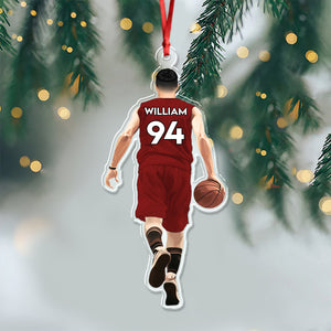 Personalized Basketball Player Acrylic Ornament Gift For Basketball Lovers LM32 895691