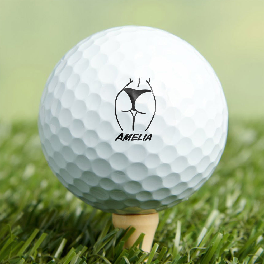 Custom Name Personalized Golf Ball Stamp Box Golf Funny Gift for Golfers HA75 898734
