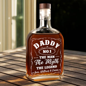 The Man The Myth The Legend Whiskey Bottle For Dad TH10 894019