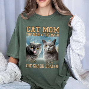 Custom Photo The Man The Myth The Snack Dealer Pet Comfort Shirt HO82 894884