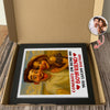 Custom Couple Photo Congrats On Being My Husband Picture Frame LM32 893921