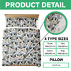 Custom Funny Cat Photo Portrait Bedding Set Birthday, Christmas Gift For Cat Lover CH07 899194