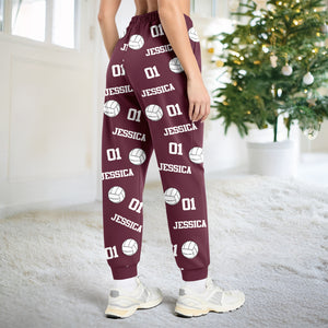 Custom Name, Number Volleyball Personalized Sweatpants HA75 897674