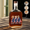 Custom Photo Dog Cat With US 250 Whiskey Bottle HO82 901256