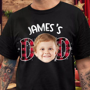 Custom Kid Photo Dark Shirt Christmas Gift For Family HO82 894344