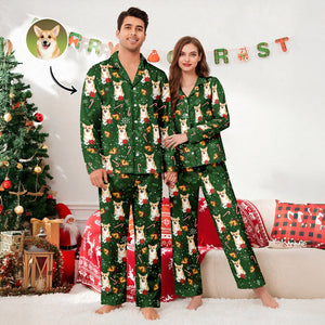 Custom Pet Photo Christmas Pajamas Gift For Pet Lovers TH10 896047