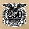 USA 250th Anniversary America 1776-2026 Roll Sticker HA75 920670