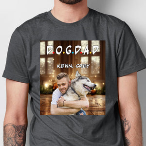 Custom Photo A Dog Mom Dad Version Dark Shirt TH10 894341