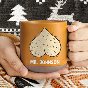 Personalized Funny Mr. and Mrs. Cheeky Pottery Mug Valentines Day Gift for Him Her LM32 897721