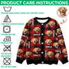 Custom Dog Cat Face Photo And Name Ugly Cardigan For Dog/Cat Lover TH10 896345