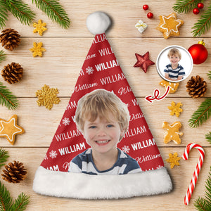Custom Photo Santa Hat For Family Gift LM32 895081