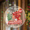 Personalized Family Name Merry Christmas Best Wishes Acrylic Ornament TH10 896317