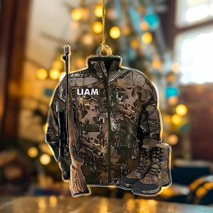 Personalized Custom Name Acrylic Ornament For Hunter TH10 894947