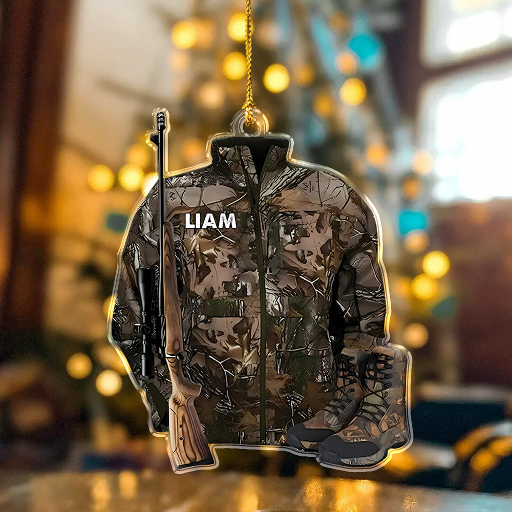 Personalized Custom Name Acrylic Ornament For Hunter TH10 894947