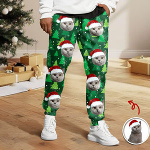 Custom Photo Cat Personalized Christmas Sweatpants HA75 892816