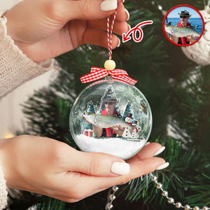 Custom Fishing Photo - Personalized 3D Ball Ornament Christmas Gift For Fishing Lovers CH07 899794