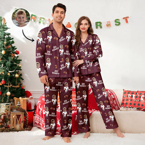 Custom Photo Football Player Pajamas Christmas Gift For Football Lovers CH07 899472