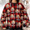 Custom Dog Photo And Name Christmas Ugly Sweater For Dog Lover TH10 896679