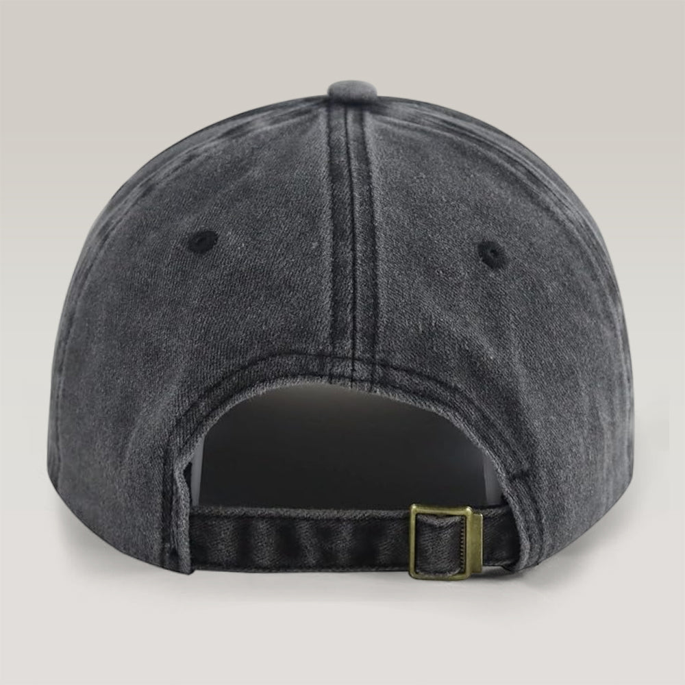 Custom Photo World's Greatest Dog Mom No.1 Washed Denim Baseball Cap LM32 895565