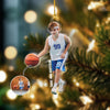 Custom Photo Football Keepsake Acrylic Ornament For Sport Players LM32 895983