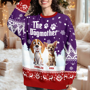 Personalized The DogMother Ugly Sweater Gifts for Dog Lovers TH10 896485