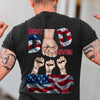 Personalized Best Dad Ever Back Shirt TH10 892831
