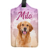 Custom Dog Cat Human Photo Personalized Luggage Tag Holiday Vacation Gift HA75 892662