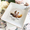 Custom Engagement Photo Jewelry Dish Gift For Married Couple CH07 899888