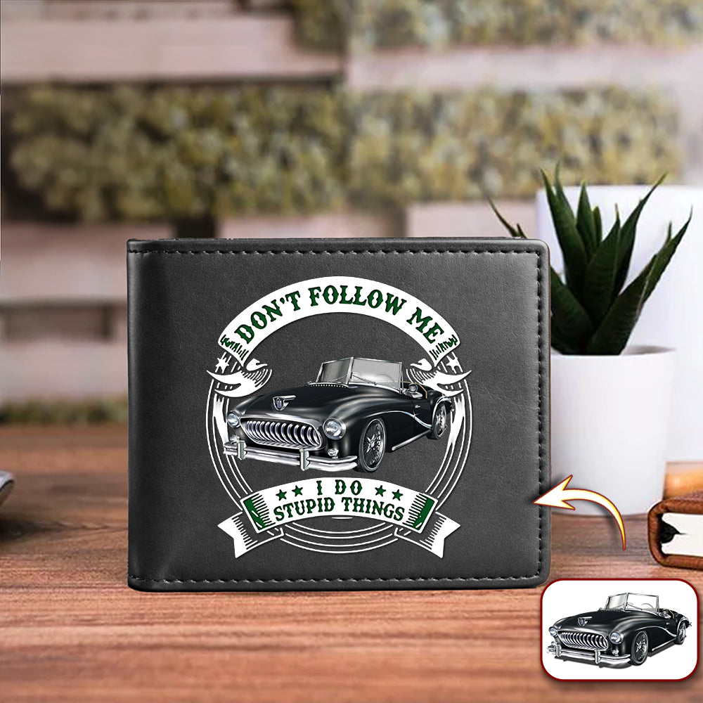 Custom Car Photo This Is How I Roll Printed Leather Wallet CH07 910394