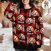 Custom Dog Photo And Name Christmas Ugly Sweater For Dog Lover TH10 896679