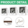 Custom Couple Photo Drive Safe I Love You 2 Layered Car Visor Clip TH10 898045