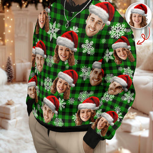 Custom Funny Family Face Ugly Sweater Christmas Gift HA75 897078