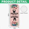 Just A Girl Who Love Books Personalized Magnetic Leather Bookmark gift for Book Lovers CH07 899524