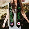 Class of 2026 Graduation Stole with Custom Name & Country Flag TH10 898309