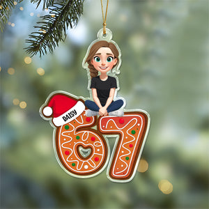 Personalized Six Seven Christmas Acrylic Ornament Gift For Christmas LM32 897403