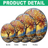 Personalized Tree of Life Stained Glass Suncatcher Anniversary Gift For Parents HA75 897106