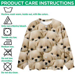 Custom Funny Dog Face Cardigan Gift For Dog Lovers CH07 899830