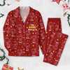 This Grandpa Dad Belongs To Kids - Personalized Pajamas HO82 900578