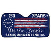 Custom Family Name We The People 250 Years America Car Sunshade CH07 910248